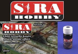 Sira Hobby SE06 - Black Smoke Effect (30ml) - 2824112091