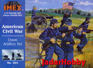 Imex 501 Union Artillery Set (1/72) - 2824112234