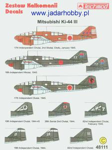 Techmod 48111 - Mitsubishi Ki-44 III (1/48) - 2824111024