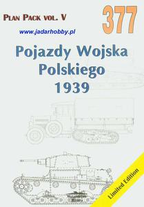 Militaria 377- Pojazdy Wojska Polskiego 1939 (ksika z planami)