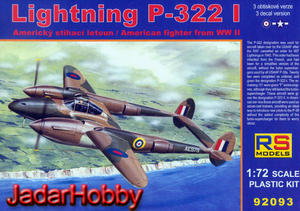 RS Models 92093 Lightning P-322 I (1/72) - 2824112281