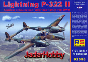 RS Models 92096 Lightning P-322 II (1/72) - 2824112282