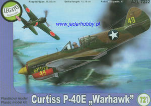 Legato AZL7222 Curtiss P-40E "Warhawk" (1/72) - 2824112514