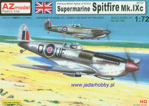 AZ model AZ 7390 Supermarine Spitfire Mk.IXc "MTO" (1/72) - 2824112516