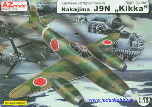 AZ model AZ 7388 Nakajima J9N "Kikka" - Night Fighter (1/72) - 2824112517