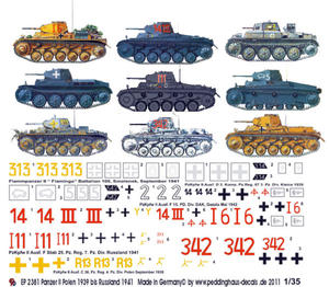 Peddinghaus 2381 1:35 Panzer II in Poland and Russia 1939-41 - 2824112522
