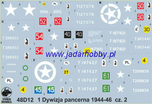 ToRo 48D12 1 Dywizja Pancerna 1944-46 cz.2 (1/48) - 2824112555