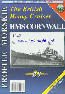 BS PM123 The British Heavy Cruiser HMS Cornwall (wersja 1942) (ksika) - 2824112562