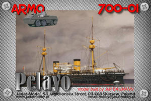 1:700 Armo 700-01 Spanish Battleship Pelayo - 2824112564