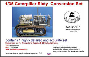 LZ Models 35507 - 1:35 Caterpillar Sixty Conversion Set - 2824112414