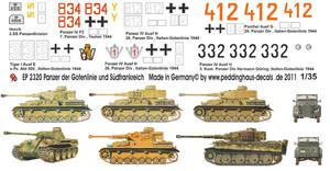 Peddinghaus 2320 1:35 Deutsche Panzer der Gottenline (na zamowienie/for order) - 2824112693
