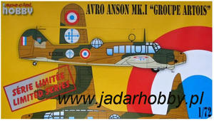 Special Hobby SH72254 Avro Anson Mk.I "Groupe Artois" (1/72) - 2824112701