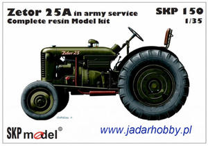 SKP Model 150 - Zetor 25 in army service (1/35) - 2824112823