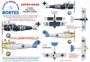 Montex K32206 PFALZ D.IIIa (Wingnut Wings) (1/32) - 2824112848