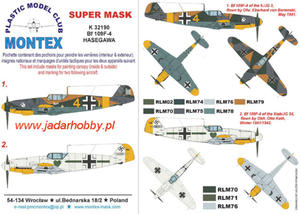 Montex K32190 Bf 109F-4 (Hasegawa) (1/32) SUPER MASK - 2824112858