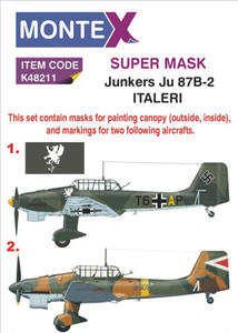 Montex K48211 Junkers Ju 87B-2 (Italeri) (1/48) - 2824112882