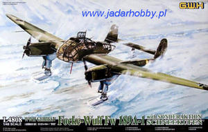 Great Wall L4808 Focke-Wulf Fw 189A-1 with "Sonderaktion Schneekufen" (1/48) - 2824112696