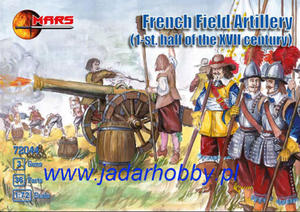 Mars 72044 French Field Artillery (1-st half of the XVII century) (1:72) - 2824113013