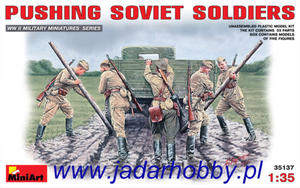 MiniArt 35137 Pushing Soviet Soldiers (1/35) - 2824113016