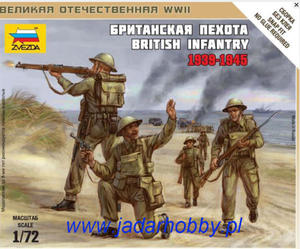 Zvezda 6166 British Infantry 1939-1945 (1/72) - 2824113023