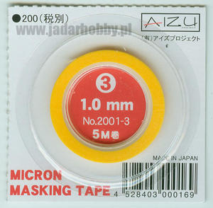 Aizu Project - Micron Masking Tape 1.0mm (2001-3) - 2824106830