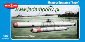 1:35 Mikromir 35-007 German mini-submarine "HASE" - 2824112084