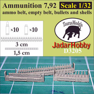 Taurusmodels D3205 Ammunition 7,92 (1/32) - 2824113043