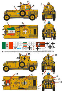 Peddinghaus 1838 1:35 Rolly-Royce Armored Car w subie DAK - 2824113137