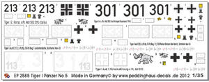 Peddinghaus 2585 1:35 Czogi Tiger I cz.5 - 2824113151