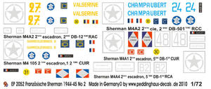 Peddinghaus 2052 1:72 French Shermans in Normandy, Vol.2 - 2824113222