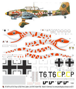 Peddinghaus 2479 1:32 Ju 87B-2 Trop 6./ST.G 2 Timini, Lybien, Juli 1941 (na zamowienie/for order) - 2824113272