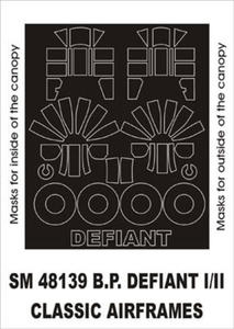 Montex SM48139 BP Defiant I/II (Classic Airframes) (1:48) - 2824113320