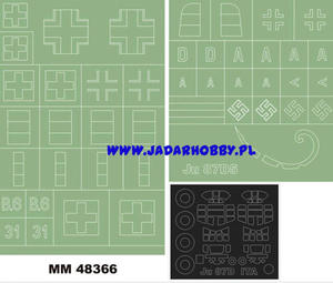 Montex MM48366 Junkers Ju-87D-5 (Italeri) (1/48) - 2824113321