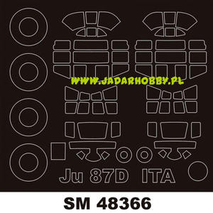 Montex SM48366 Junkers Ju-87D (Italeri) (1:48) - 2824113327