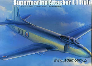 Trumpeter 02866 Supermarine Attacker F.1 Fighter (1:48) - 2824113359