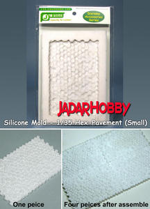 J's Work PPA3044 Silicone Mold For 1:35 Octagonal Pavement (Small) - 2824113377