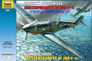 Zvezda 4806 Messerschmitt Bf-109 F-4 (1/48) - 2824113450