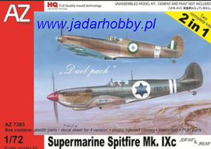 AZ model AZ 7393 Supermarine Spitfire Mk.IXc "IDF/AF & REAF" 2 in 1 (1/72) - 2824113488