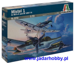 Italeri 0072 Mistel 1 - Ju 88 A-4 & Bf109 F-4 (1/72) - 2824113496