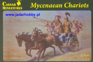Caesar History 021 Mycenaean Chariots (1/72) - 2824113521