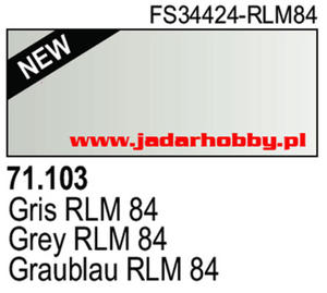 71103 Vallejo Model Air Grey RLM 84 (farba akryl 17ml)