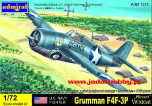 Admiral ADM7217 Grumman F4F-3P Wildcat "Recon" (1/72) - 2824113798