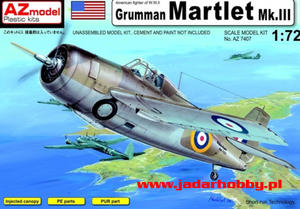 AZ model AZ 7407 Grumman Martlet Mk.III (1/72) - 2824113800