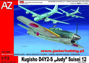 AZ model AZ 7396 Kugisho D4Y-2-S Suisei 12 "Judy" (1/72) - 2824113802