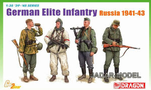 Dragon 6707 German Elite Infantry Russia 1941-43 - Gen 2 Series (1/35) - 2824098941