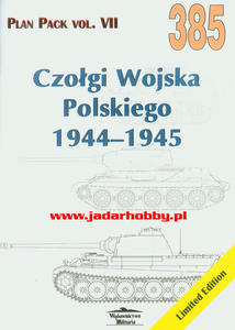 Militaria 385 - Czogi Wojska Polskiego 1944-1944 (ksika z planami)