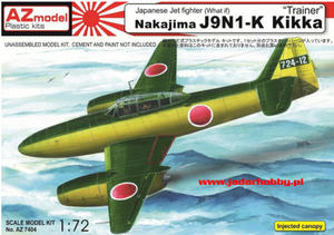 AZ model AZ 7404 Nakajima J9N1-K "Kikka" - Trainer (1/72) - 2824113891