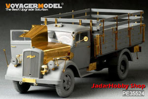 Voyager PE35524 1:35 Opel Blitz 3t. 4x2 Cargo Truck /Shallow Cargo Bay