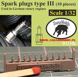 Taurusmodels D3210a Spark Plugs type III (10 pieces) (1/32) - 2824104305