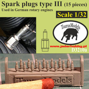 Taurusmodels D3210b Spark Plugs type III (15 pieces) (1/32) - 2824104232